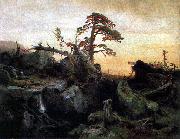 Sterbender Urwald, Nationalgalerie Oslo Hermann August Cappelen